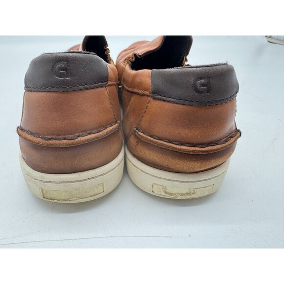 Cole Haan Men's Nantucket Slip-On Deck Leather Shoes Size 12M Brown Casual - Picture 11 of 11